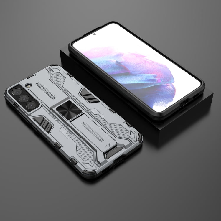 For Samsung Galaxy S22+ 5G Supersonic PC + TPU Shock-proof Phone Case with Holder