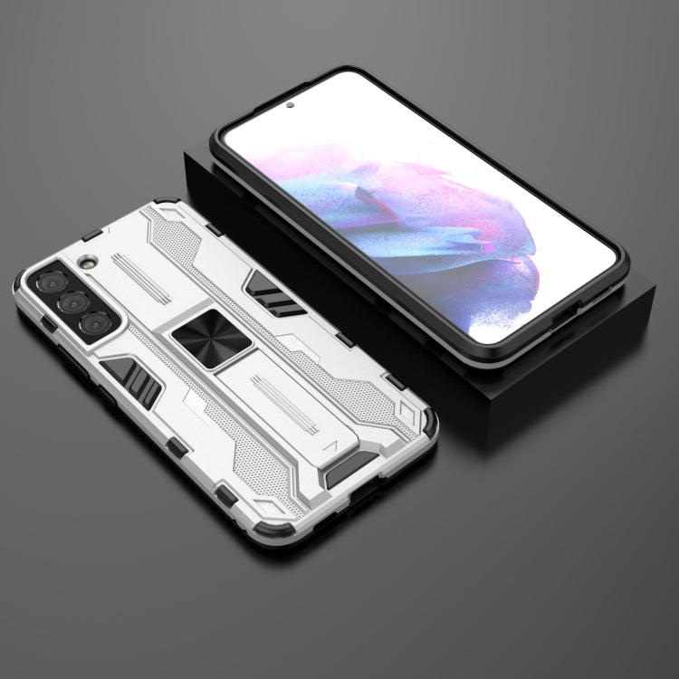 For Samsung Galaxy S22+ 5G Supersonic PC + TPU Shock-proof Phone Case with Holder