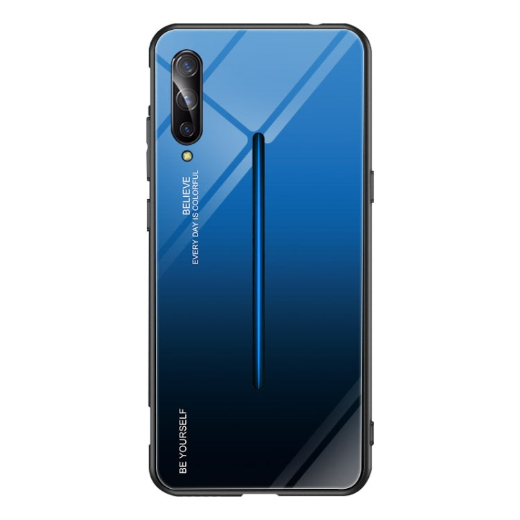 For Vivo IQOO Gradient Color Glass Case