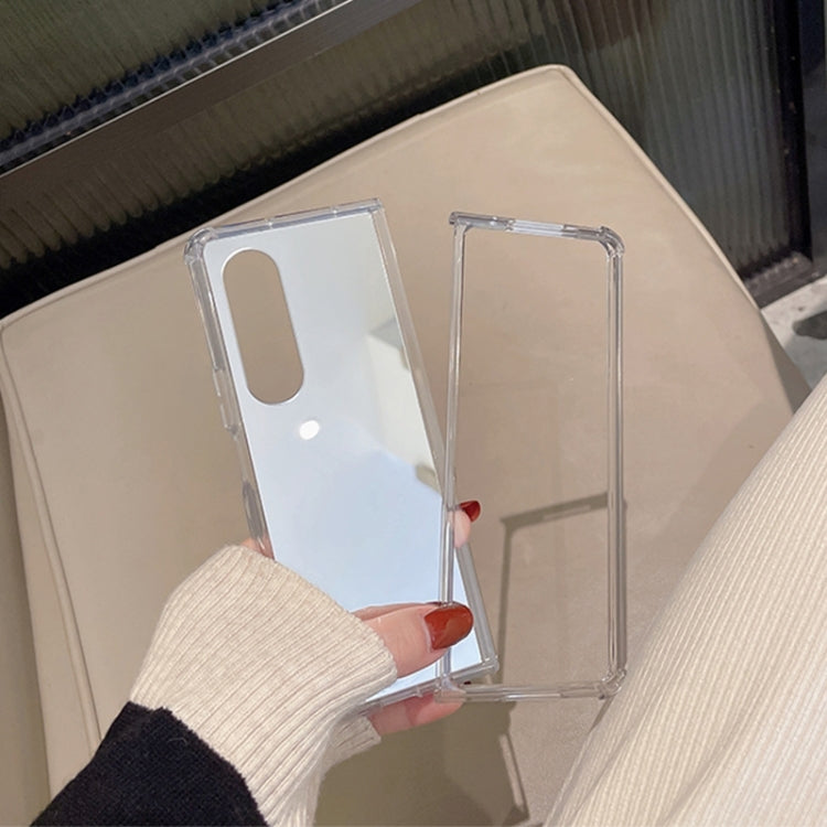 For Samsung Galaxy Z Fold3 5G Mirror Noodle PC Phone Case