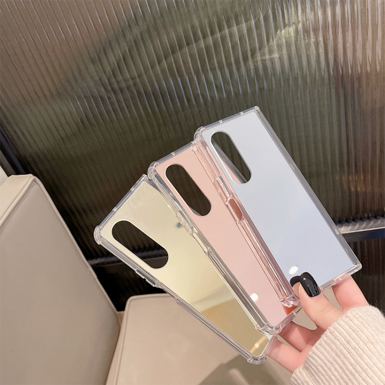 For Samsung Galaxy Z Fold3 5G Mirror Noodle PC Phone Case