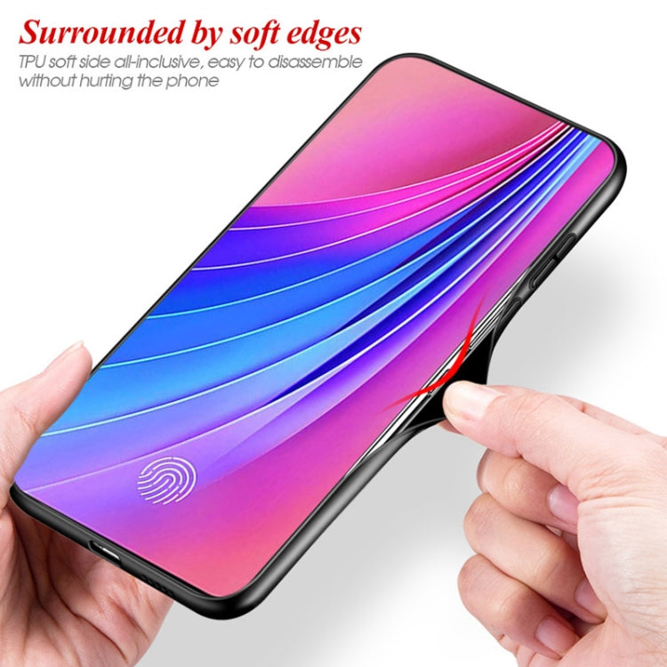 For VIVO V15 Pro Gradient Color Glass Case