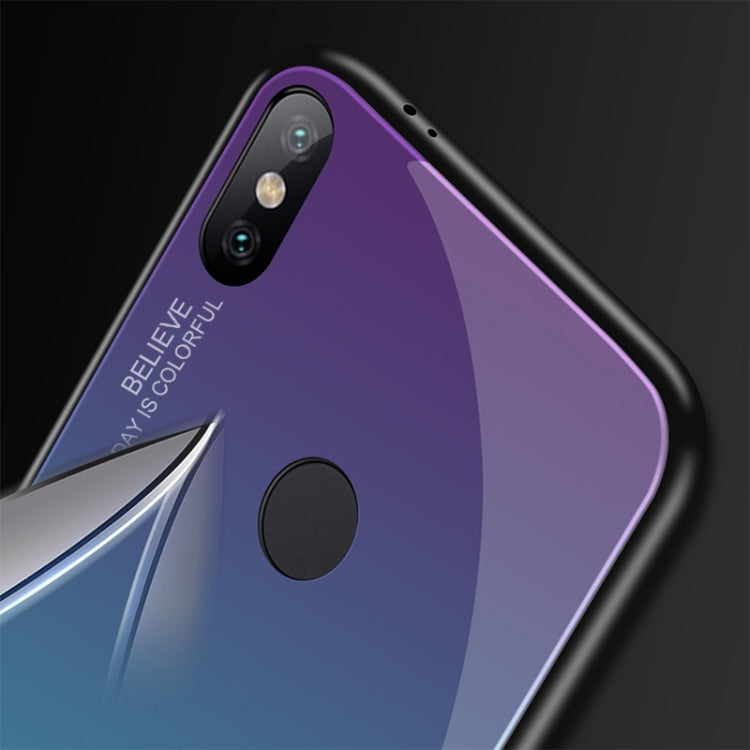 For Xiaomi Mi Mix Gradient Color Glass Case