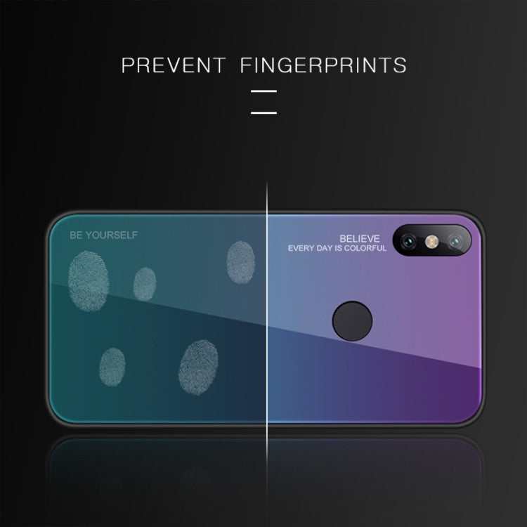 For Xiaomi Mi Mix Gradient Color Glass Case
