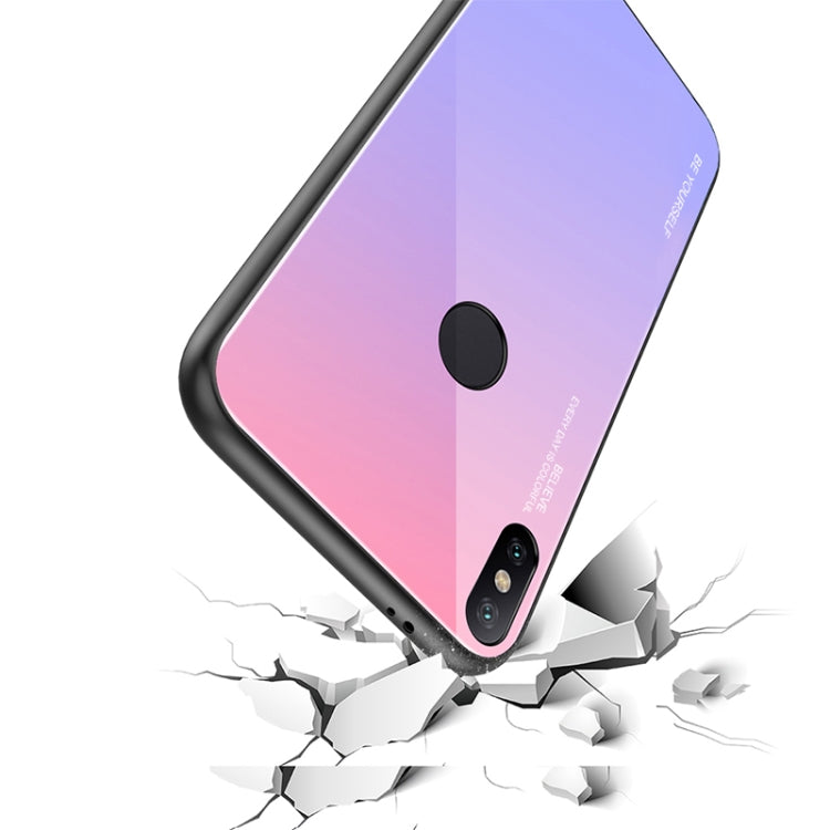For Xiaomi Mi Mix Gradient Color Glass Case
