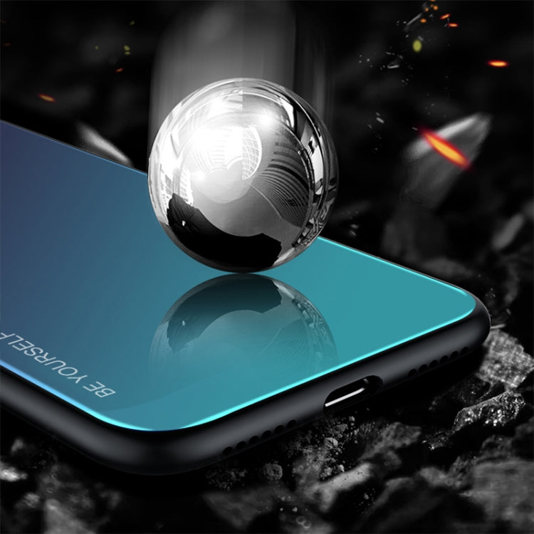 For Xiaomi Mi Mix Gradient Color Glass Case