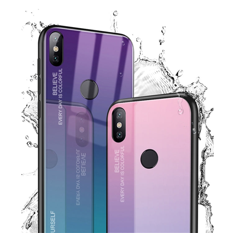 For Xiaomi Mi Mix Gradient Color Glass Case