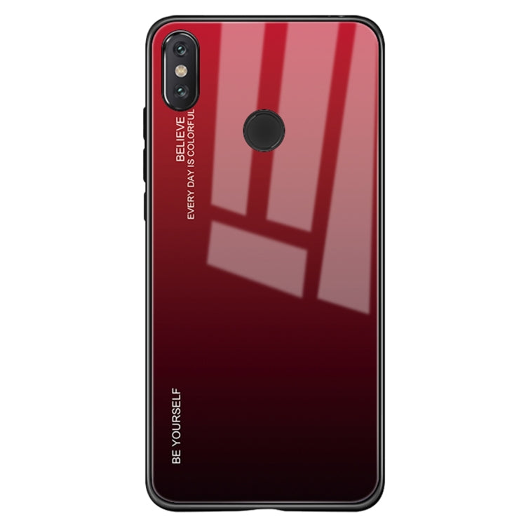For Xiaomi Mi Mix Gradient Color Glass Case