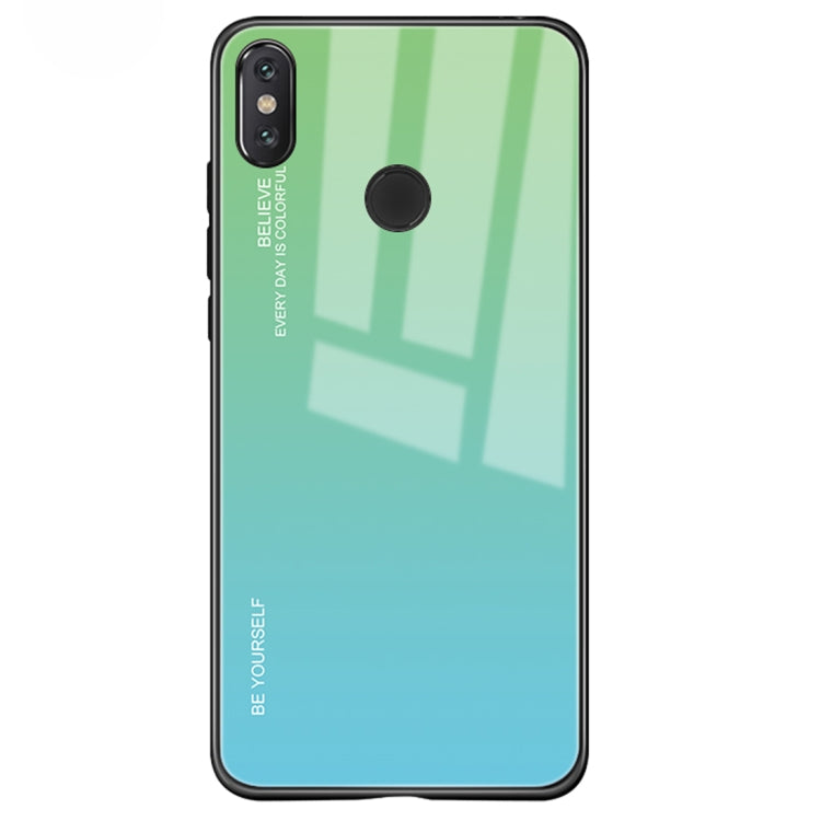 For Xiaomi Mi Mix Gradient Color Glass Case