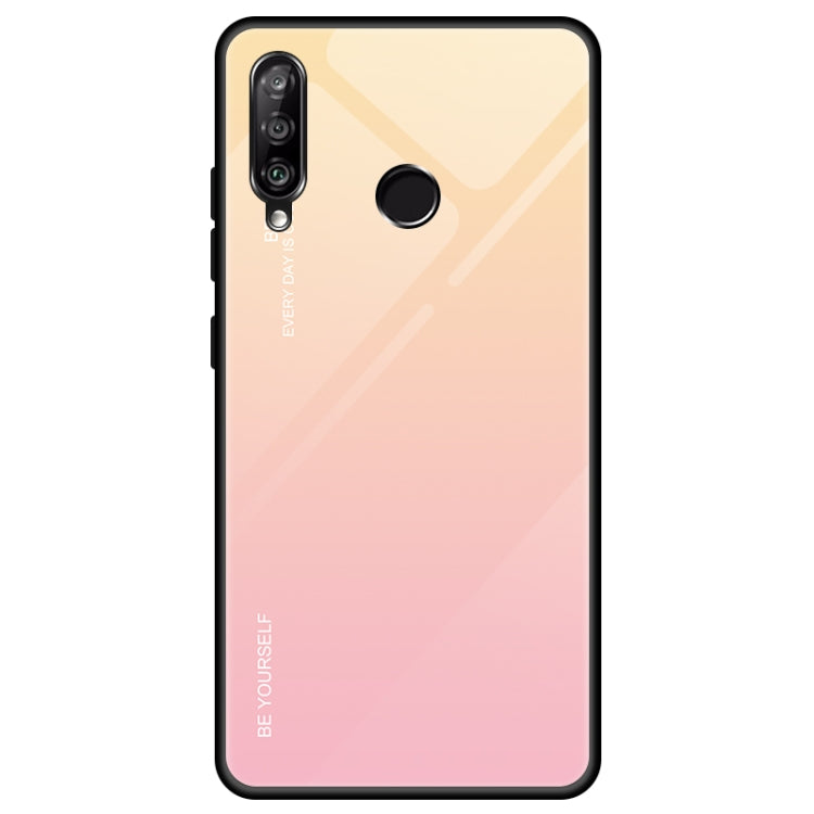 For Huawei Enjoy 9s / Honor 10i / Honor 20i / P Smart+ 2019 Gradient Color Glass Case