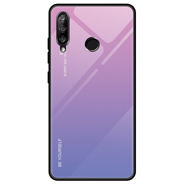For Huawei Enjoy 9s / Honor 10i / Honor 20i / P Smart+ 2019 Gradient Color Glass Case