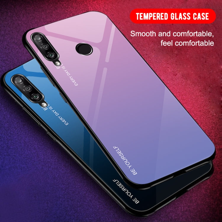 For Huawei Enjoy 9s / Honor 10i / Honor 20i / P Smart+ 2019 Gradient Color Glass Case