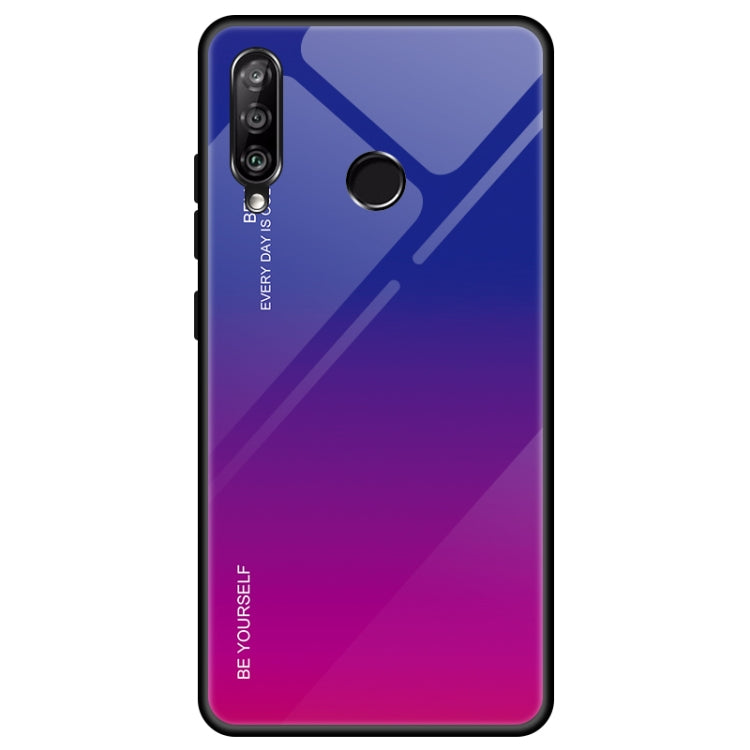 For Huawei Enjoy 9s / Honor 10i / Honor 20i / P Smart+ 2019 Gradient Color Glass Case