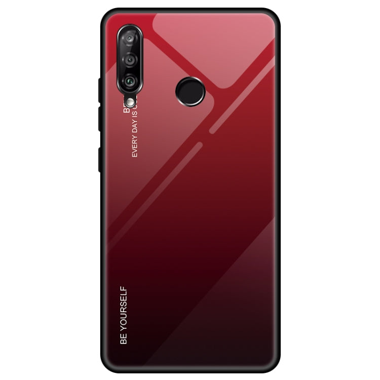 For Huawei Enjoy 9s / Honor 10i / Honor 20i / P Smart+ 2019 Gradient Color Glass Case