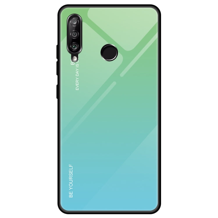 For Huawei Enjoy 9s / Honor 10i / Honor 20i / P Smart+ 2019 Gradient Color Glass Case
