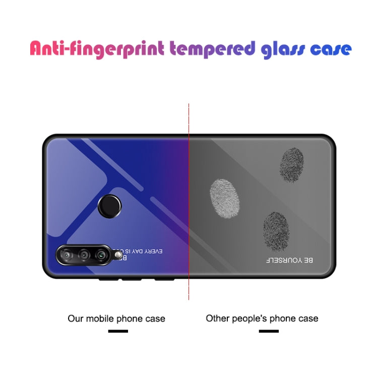 For Huawei Enjoy 9s / Honor 10i / Honor 20i / P Smart+ 2019 Gradient Color Glass Case