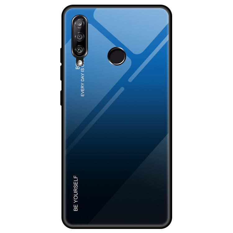 For Huawei Enjoy 9s / Honor 10i / Honor 20i / P Smart+ 2019 Gradient Color Glass Case