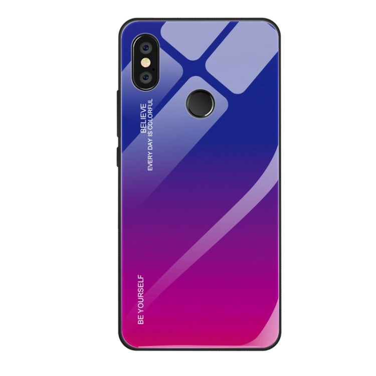 For Xiaomi Redmi Note 5 Pro Gradient Color Glass Case