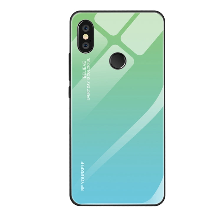 For Xiaomi Redmi Note 5 Pro Gradient Color Glass Case
