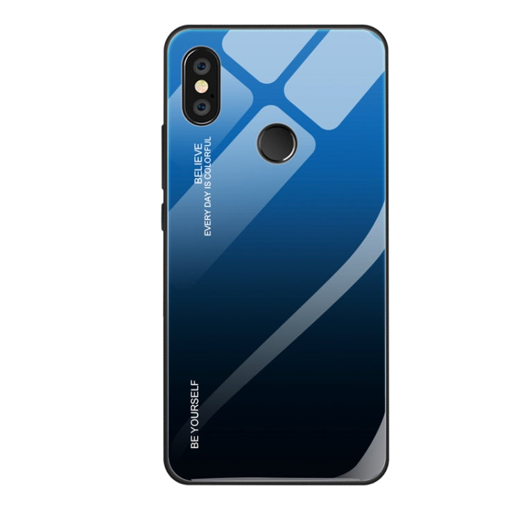 For Xiaomi Redmi Note 5 Pro Gradient Color Glass Case