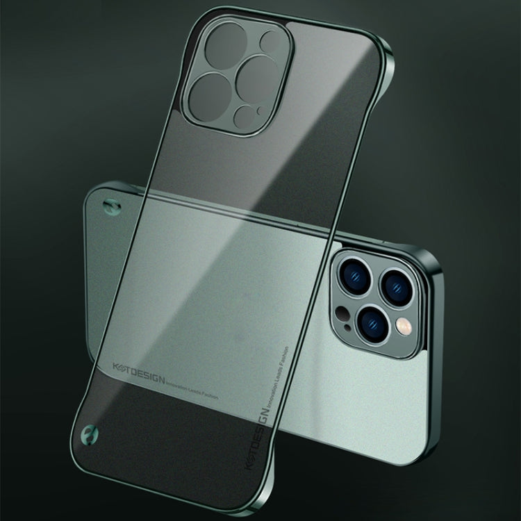 For iPhone 13 mini Electroplating Matte PC Phone Case