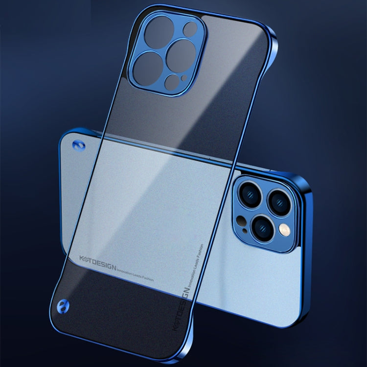 For iPhone 13 Electroplating Matte PC Phone Case