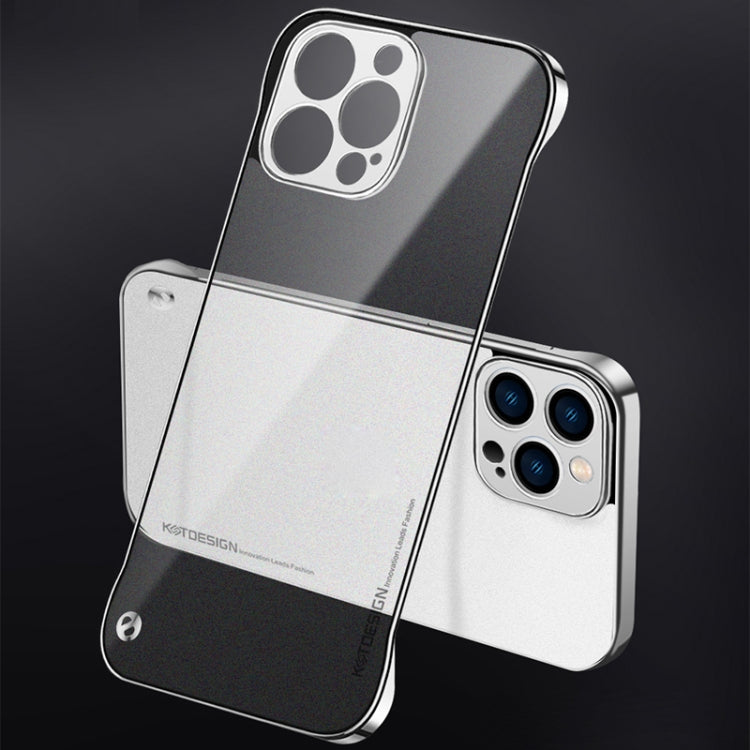 For iPhone 13 Electroplating Matte PC Phone Case