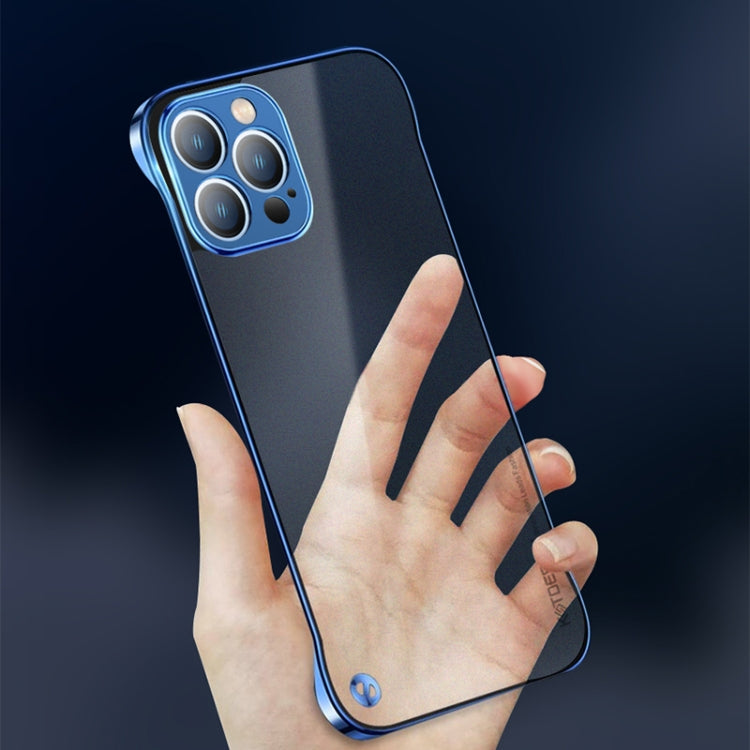 For iPhone 13 Pro Electroplating Matte PC Phone Case