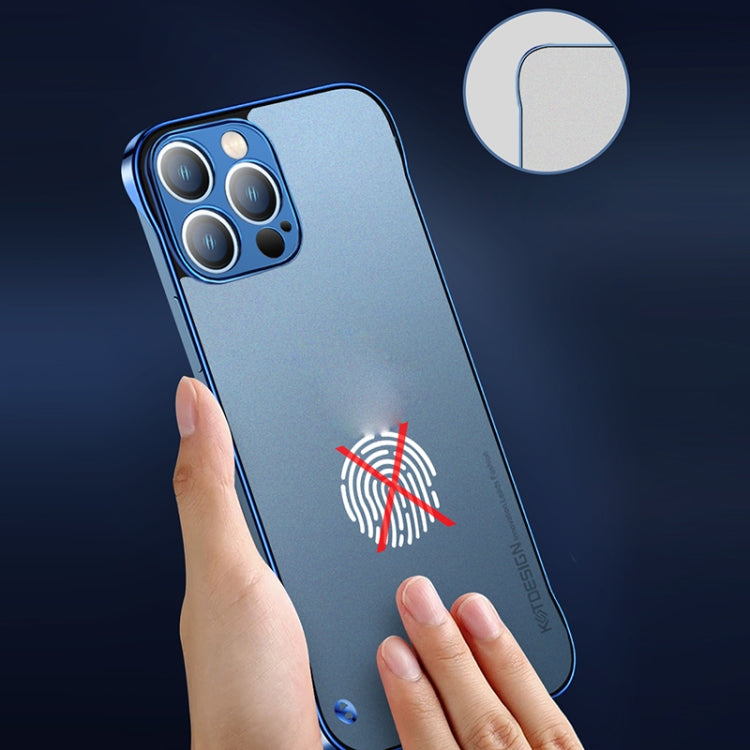 For iPhone 12 mini Electroplating Matte PC Phone Case