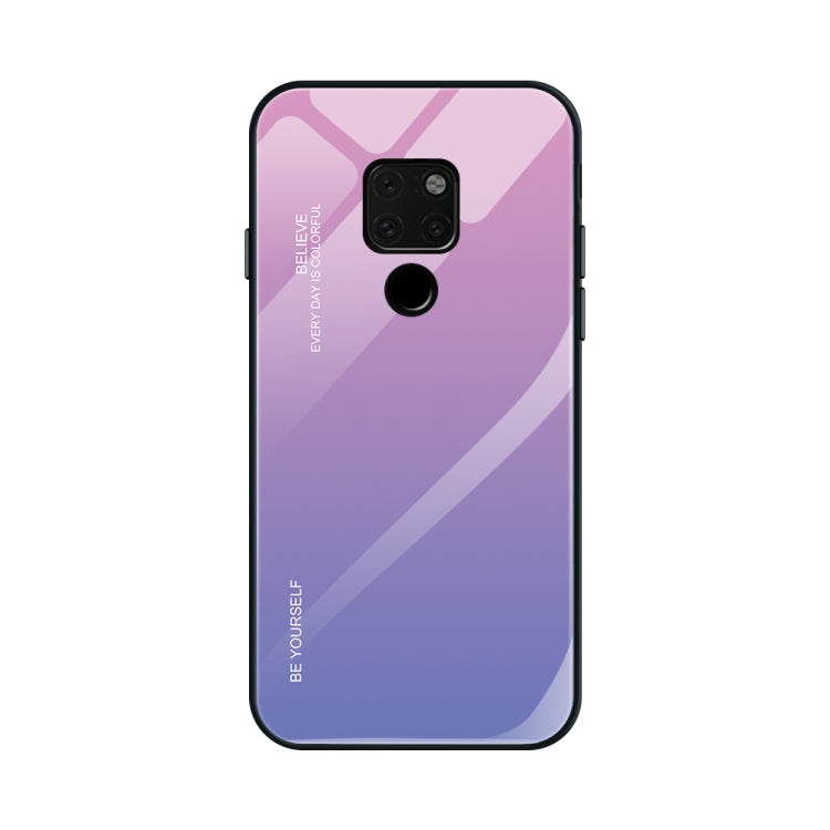 For Huawei Mate 20 Gradient Color Glass Case
