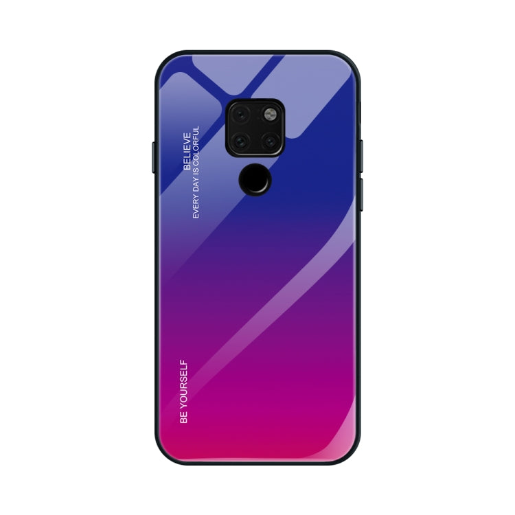 For Huawei Mate 20 Gradient Color Glass Case