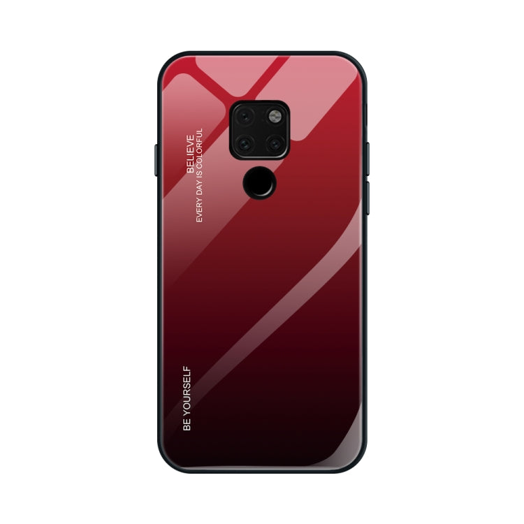 For Huawei Mate 20 Gradient Color Glass Case
