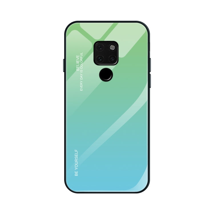 For Huawei Mate 20 Gradient Color Glass Case