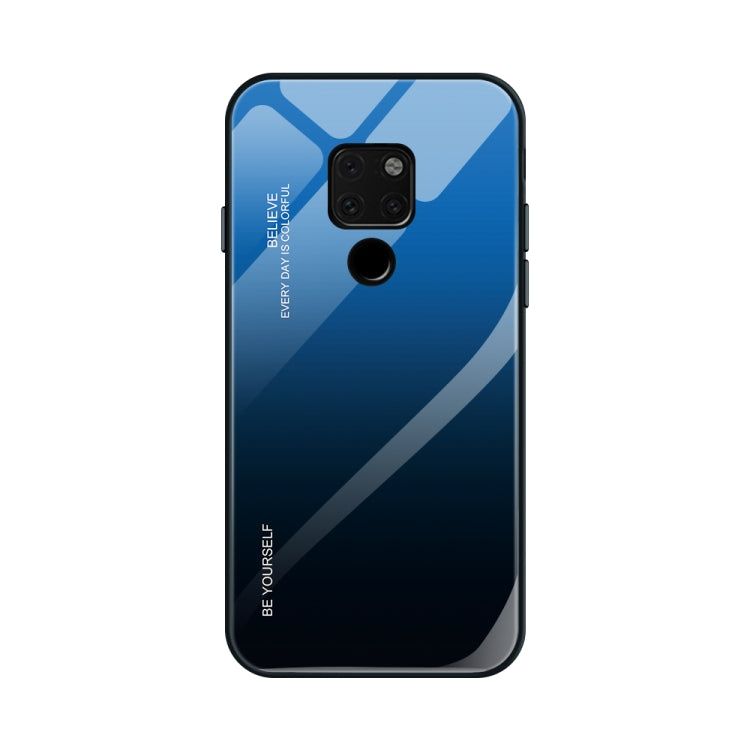 For Huawei Mate 20 Gradient Color Glass Case