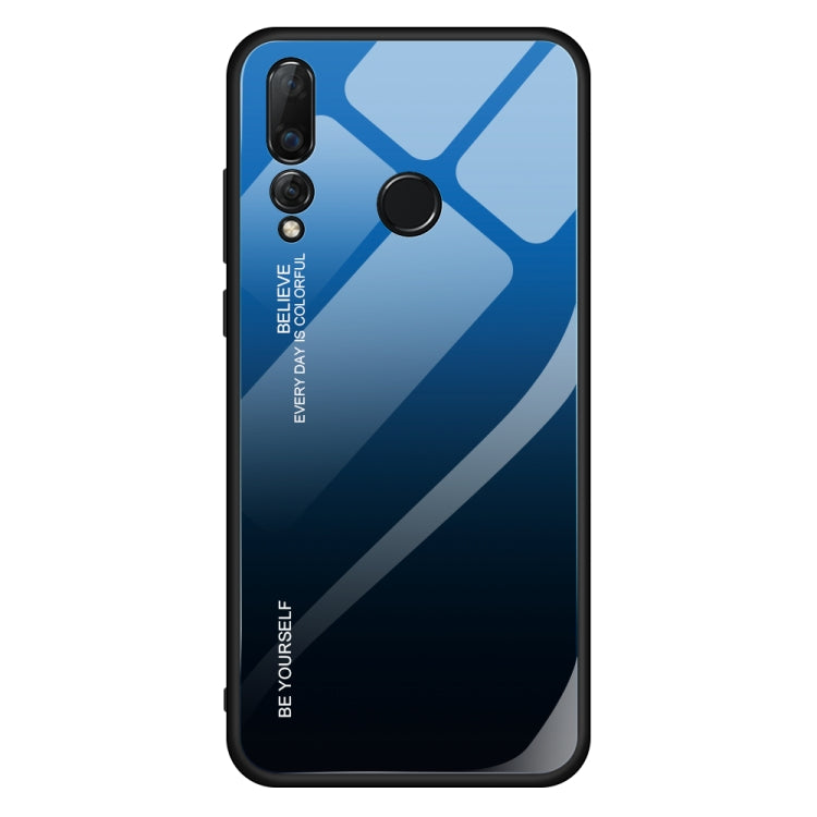 For Huawei Nova 4 Gradient Color Glass Case