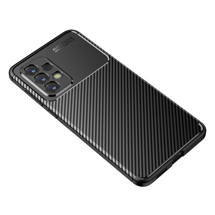 For Samsung Galaxy A33 5G Carbon Fiber Texture Shockproof TPU Phone Case