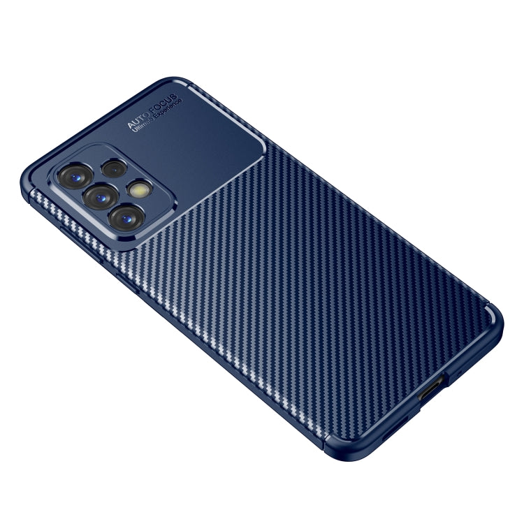 For Samsung Galaxy A33 5G Carbon Fiber Texture Shockproof TPU Phone Case