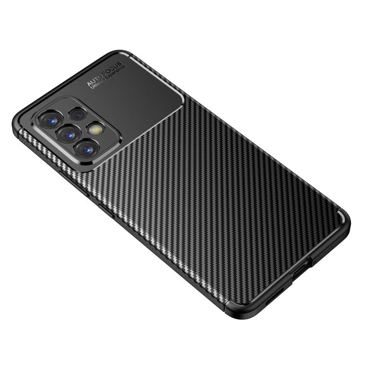 For Samsung Galaxy A53 5G Carbon Fiber Texture Shockproof TPU Phone Case
