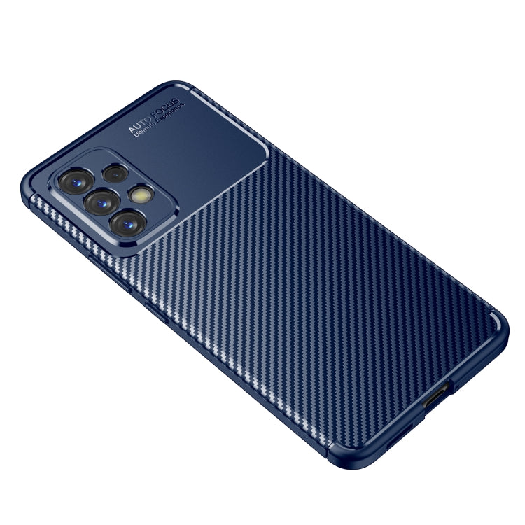For Samsung Galaxy A53 5G Carbon Fiber Texture Shockproof TPU Phone Case