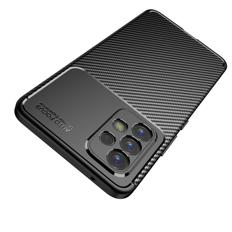 For Samsung Galaxy A53 5G Carbon Fiber Texture Shockproof TPU Phone Case