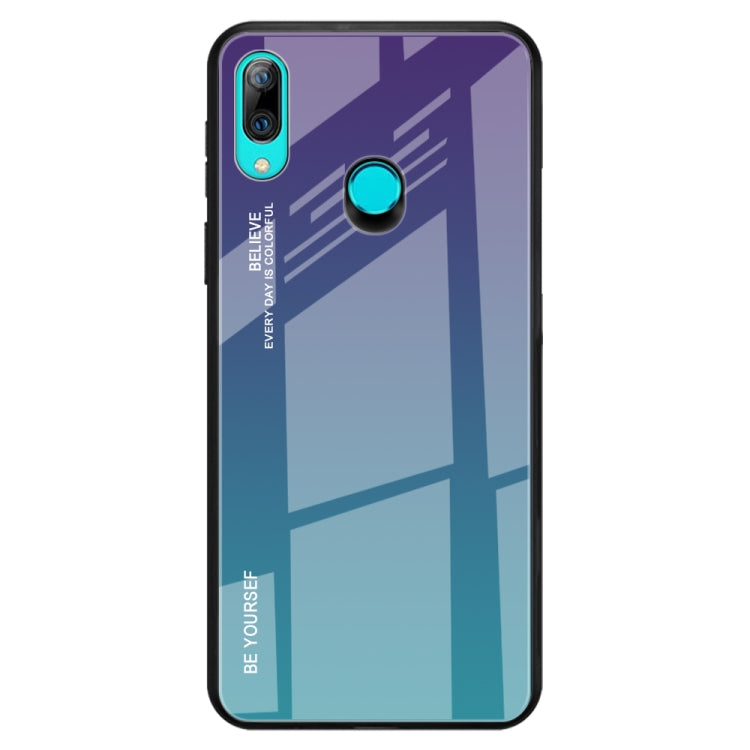 For Huawei P Smart Z Gradient Color Glass Case