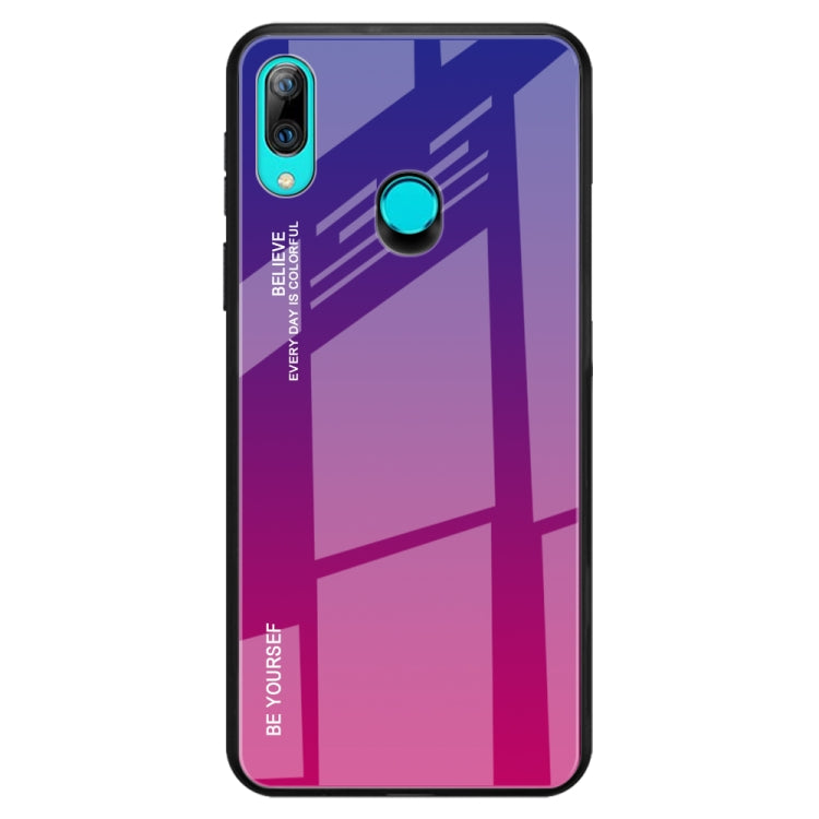 For Huawei P Smart Z Gradient Color Glass Case