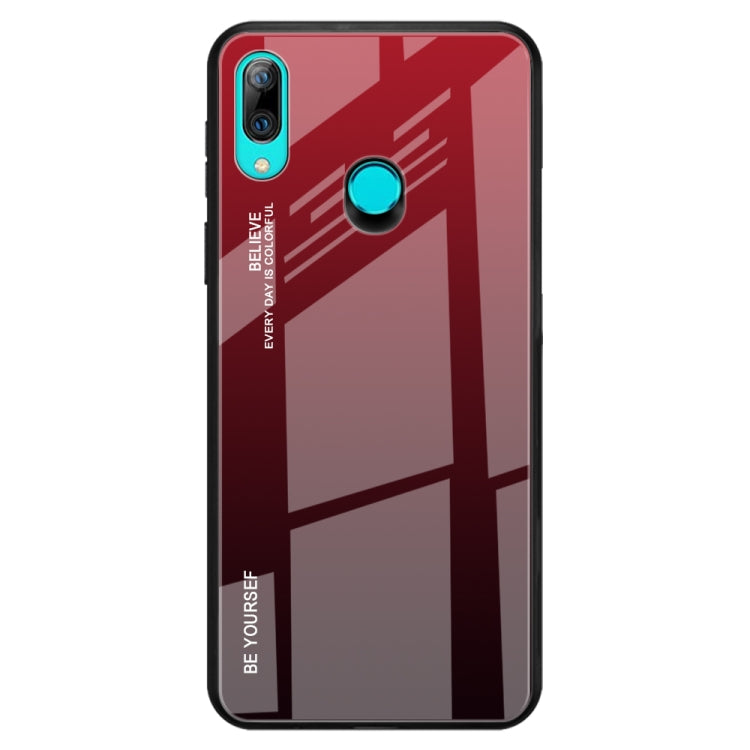 For Huawei P Smart Z Gradient Color Glass Case