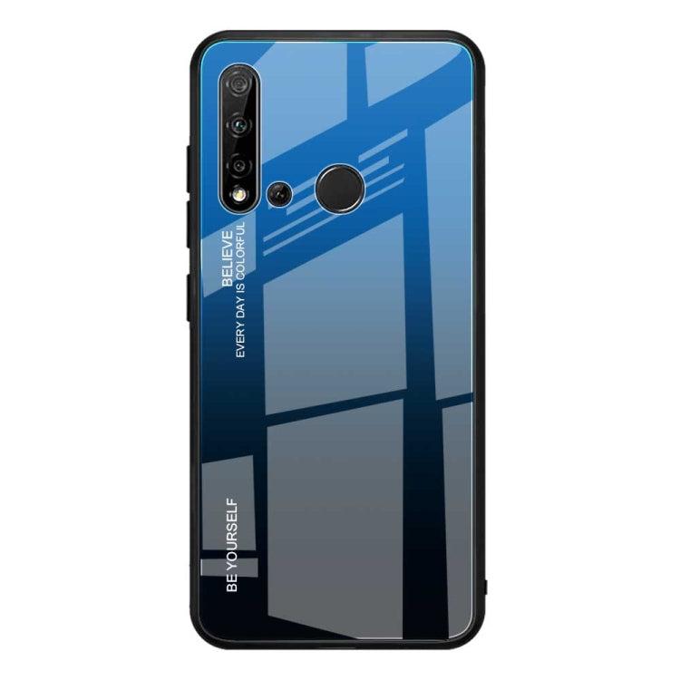 For Huawei Nova 5i / P20 Lite 2019 Gradient Color Glass Case