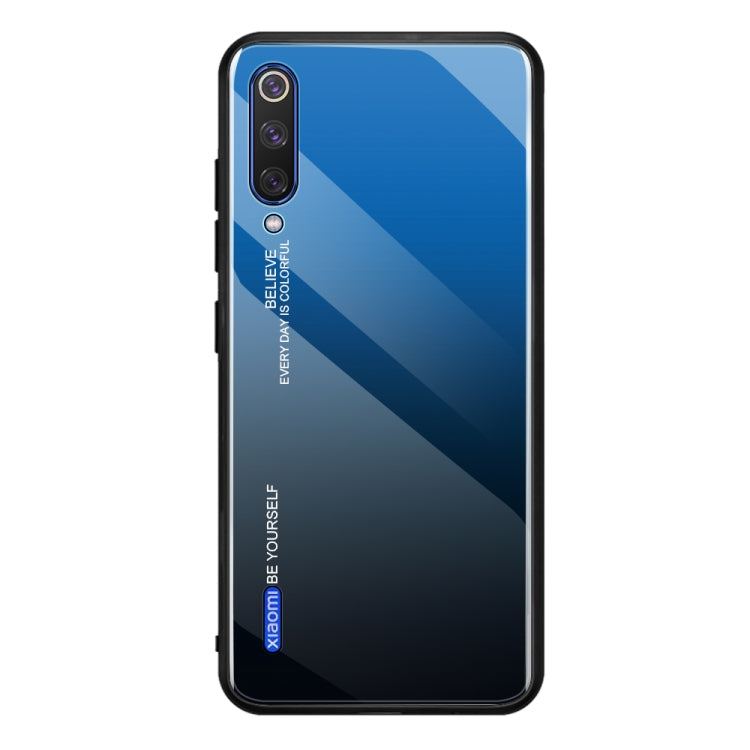 For Xiaomi Mi CC9e Gradient Color Glass Case