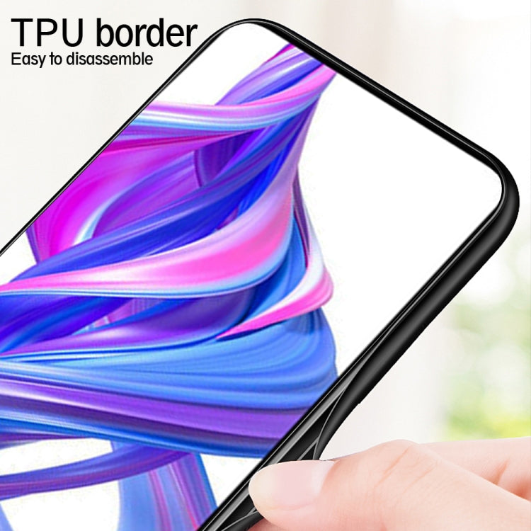 For Huawei Honor 9X Gradient Color Glass Case