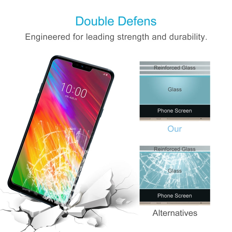 10 PCS 0.26mm 9H 2.5D Tempered Glass Film For LG G7 Fit