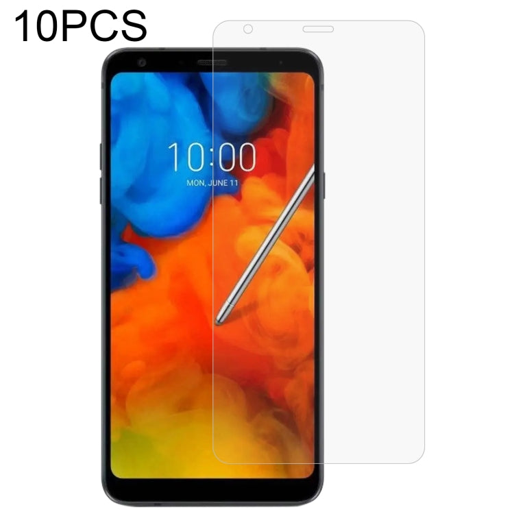 10 PCS 0.26mm 9H 2.5D Tempered Glass Film For LG Q Stylus