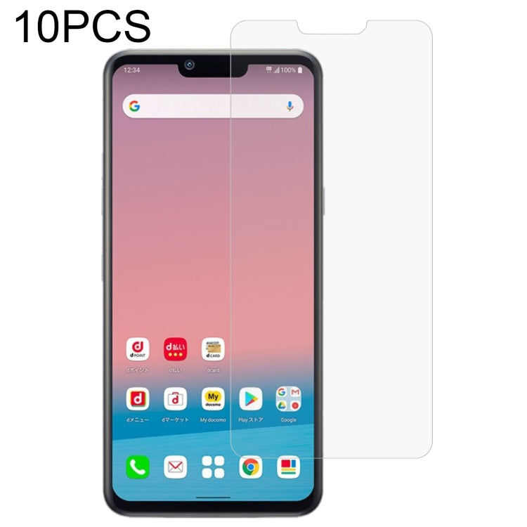 10 PCS 0.26mm 9H 2.5D Tempered Glass Film For LG Style3 L-41A