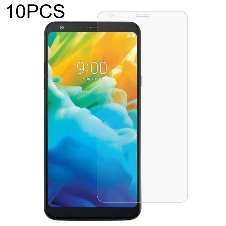 10 PCS 0.26mm 9H 2.5D Tempered Glass Film For LG Stylo 4
